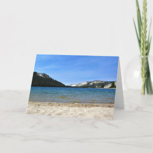 Cartão Tenaya Lake, Yosemite, CA