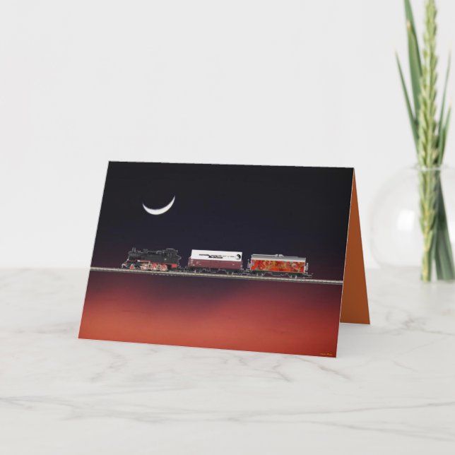 Cartão Tenderlokomotive (Frente)