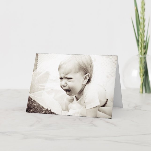 Cartão Tendo um dia mau (Frente)