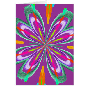 Cartão Tenha Um Abstrato De Explosão