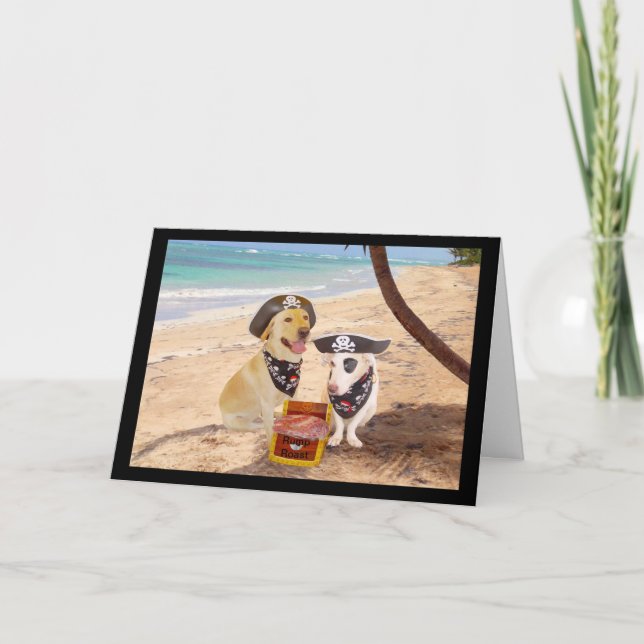 Cartão Tenha um Aniversário cheio de boquinhas! (Frente)