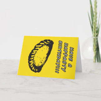 Cartão Tenha um aniversário de HaPasty!