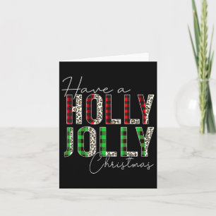 Cartão Tenha Um Arco-Íris De Natal Holly Xmas