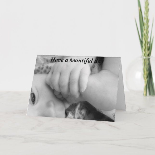 Cartão Tenha um belo dia, querida (Frente)