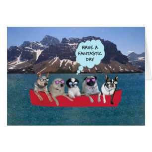 Cartão Tenha um dia fantástico