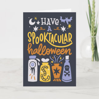 Cartão Tenha um Halloween Espetacular