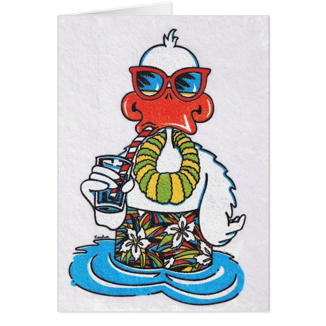 Cartão Tenha um humor de férias de Excelente (Frente)