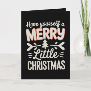 Cartão Tenha Um Natal Feliz e Alegre
