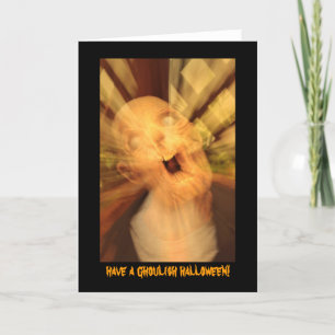 Cartão tenha um sanduíche fantasma!