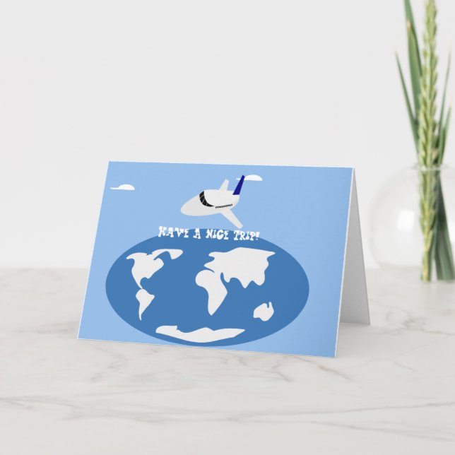 Cartão Tenha Uma Boa Viagem (Frente)