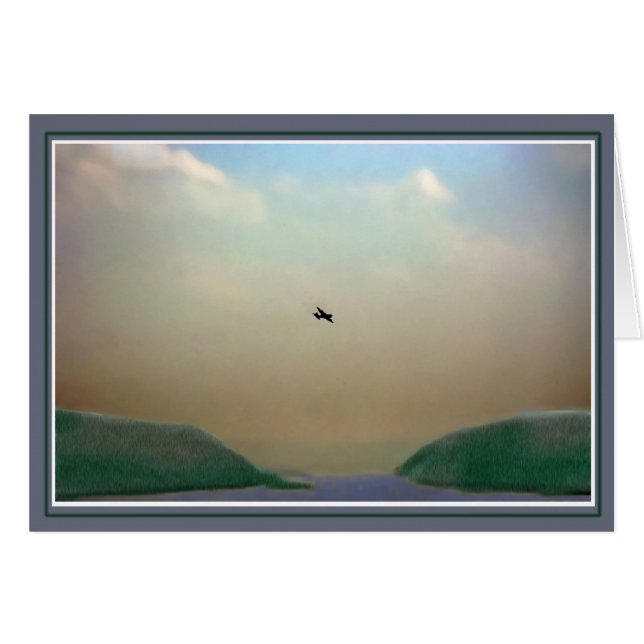 Cartão Tenha Uma Viagem De Excelente (Frente Horizontal)