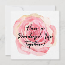 Tenha uma Vida Maravilhosa Juntos, Casamento