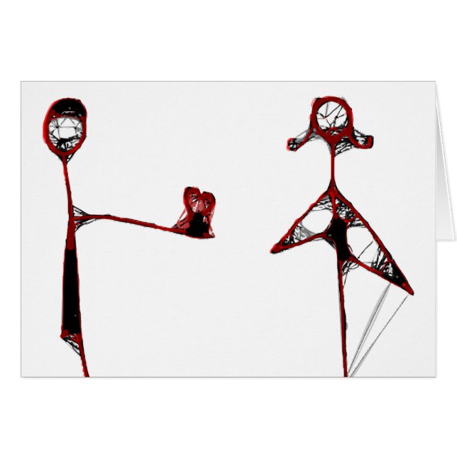 Cartão tenho o meu coração (Frente horizontal)