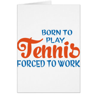 Cartão Ténis