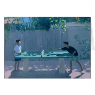 Cartão Ténis de mesa France 1996