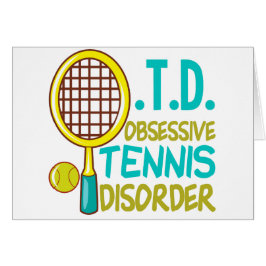 Cartão Tênis engraçado