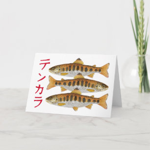 Cartão Tenkara Greetings Card