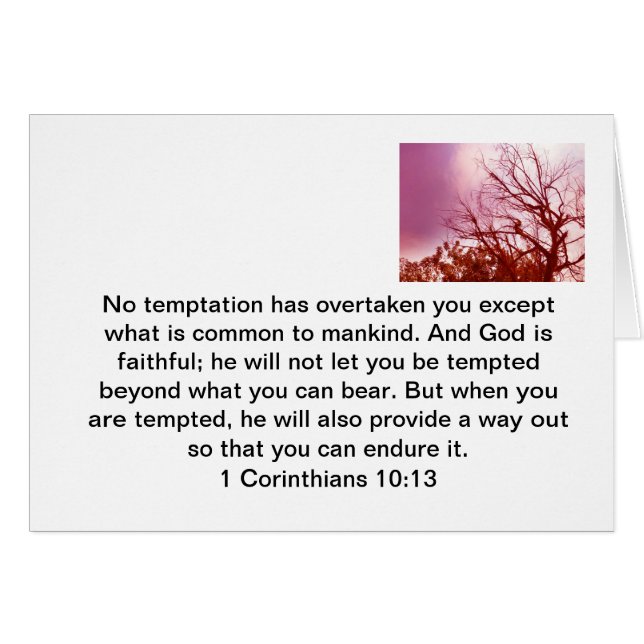 Cartão Tentação (Frente horizontal)