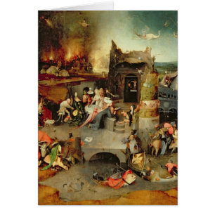 Cartão Tentação de St Anthony