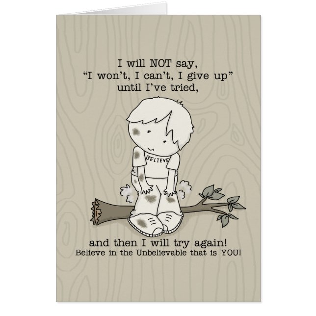 Cartão Tentará Novamente (Frente)