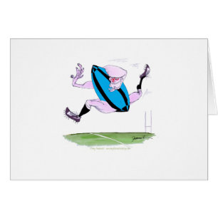 Cartão tentativa do rugby, fernandes tony