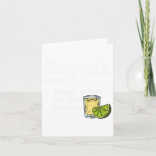 Cartão Tequila Lover Cinco De Mayo Partido Mexicano me dá