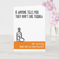 Tequila Lover Standard Orange Birthday
