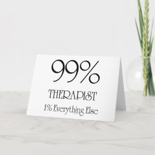 Cartão Terapeuta de 99%