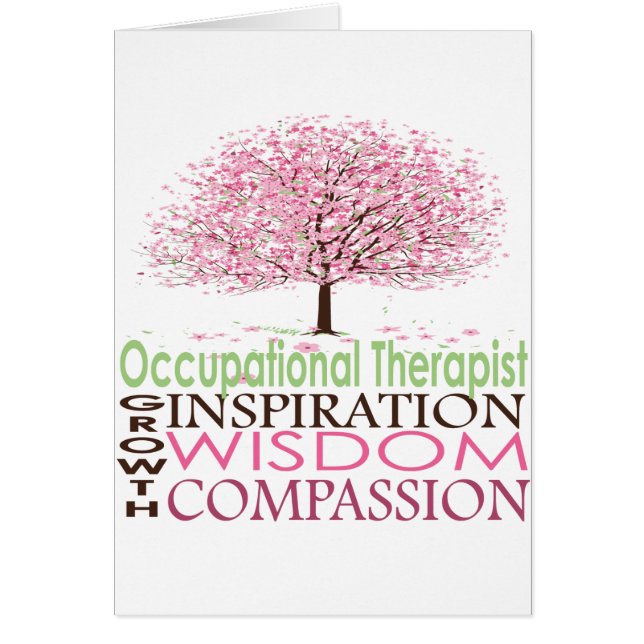 Cartão Terapeuta ocupacional (Frente)