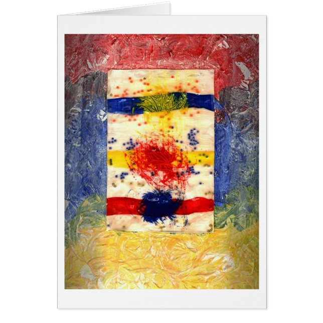 Cartão Terapia da cor (Frente)