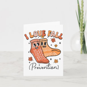 Cartão Terapia Física Groovy I Prevenção de Quedas Pt 