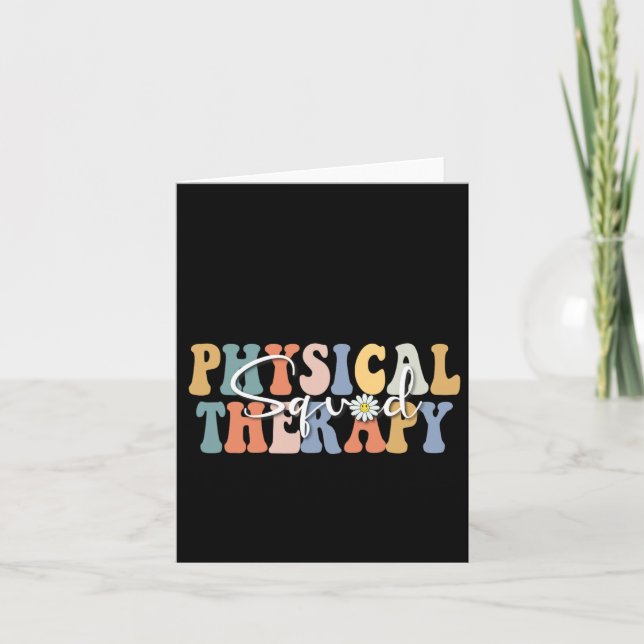 Cartão Terapia Física Natal Pt Quad Thad (Frente)