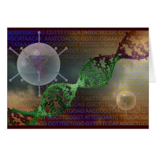 Cartão Terapia genética