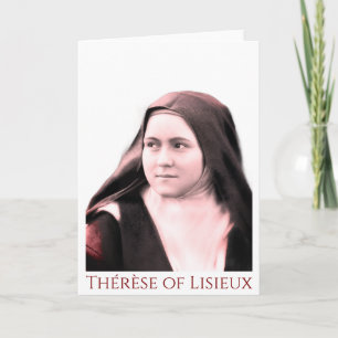 Cartão Teresa de Lisieux (c. 1890)