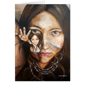 Cartão Terminado com este sonho