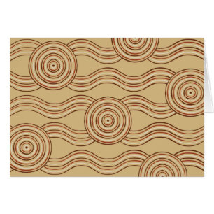 Cartão Terra da arte original