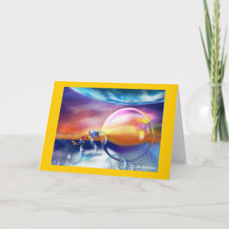 Cartão Terra dos golfinhos