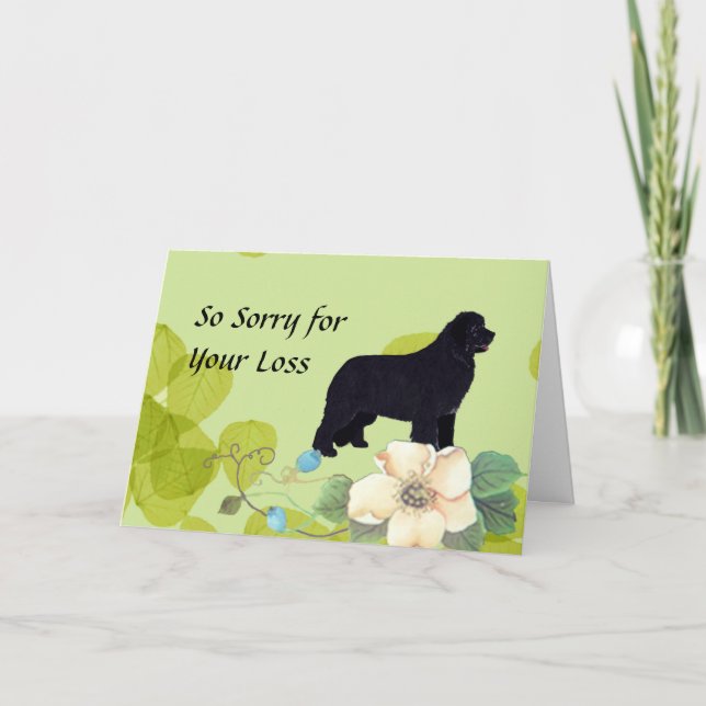 Cartão Terra Nova - Design das Folhas Verdes (Frente)