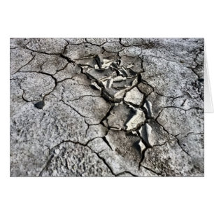 Cartão Terra quebrada
