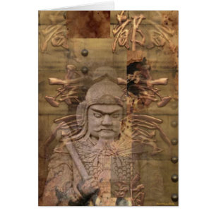 Cartão Terracotta Warrior Card