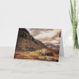 Cartão Terras Altas da Escócia