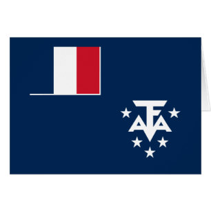 Cartão Terras Austrais e Antárticas Francesas