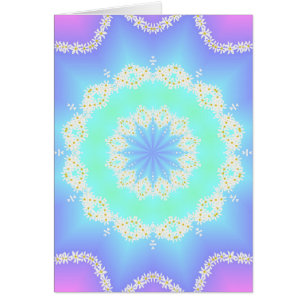 Cartão Terras das margaridas