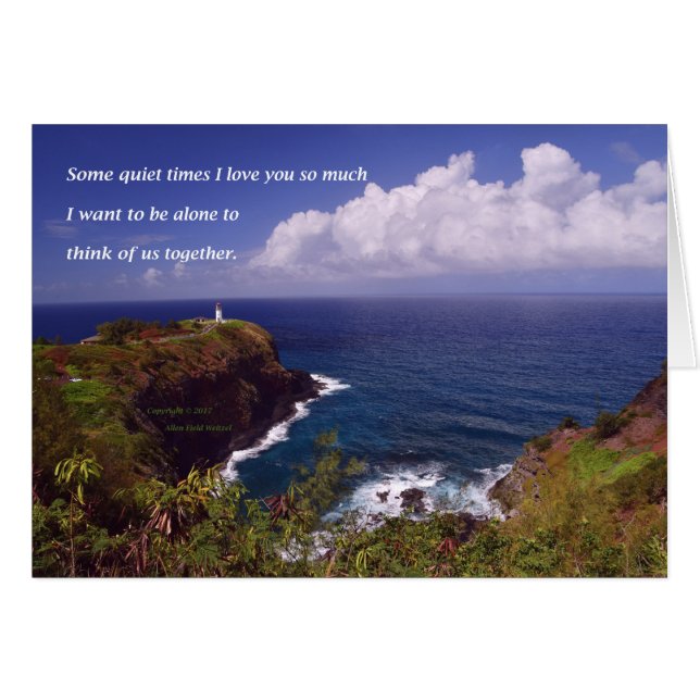 Cartão Terreno nº 1 com poema: Alguns tempos silenciosos (Frente Horizontal)