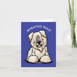 Cartão Terrier com revestimento suave