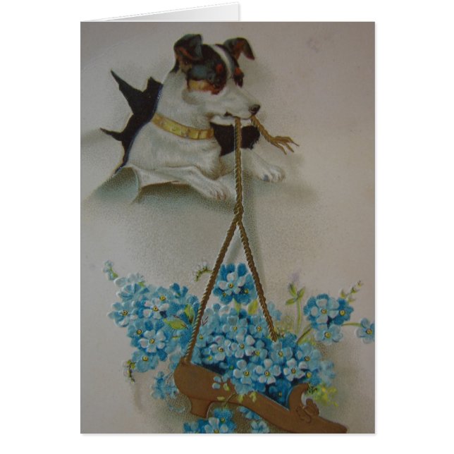 Cartão Terrier e Calçado (Frente)