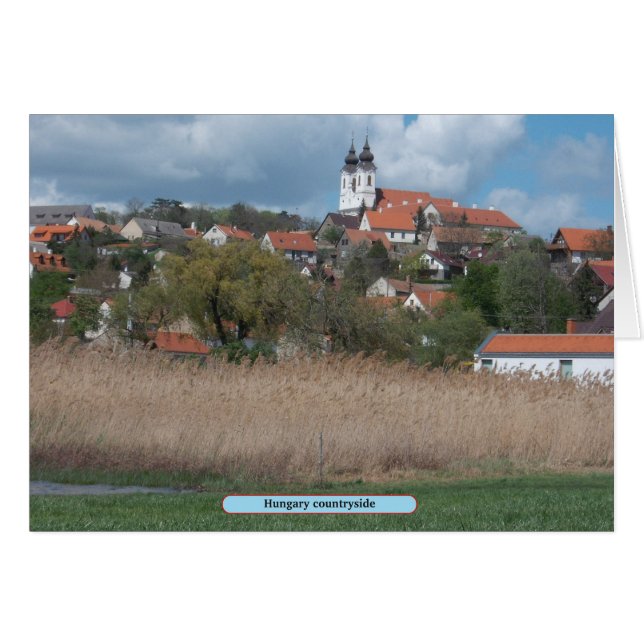 Cartão Território da Hungria (Frente Horizontal)