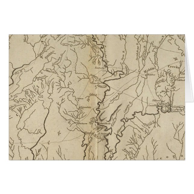 Cartão Território do Mississippi 2 (Frente Horizontal)