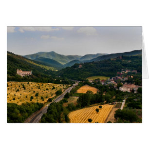 Cartão Território Italiano - Spoleto Itália