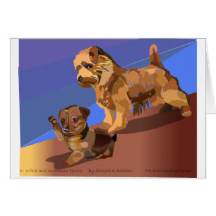 Cartão Terror minúsculo